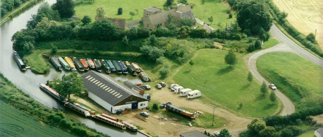 Stowe Hill aerial photo circa 90s